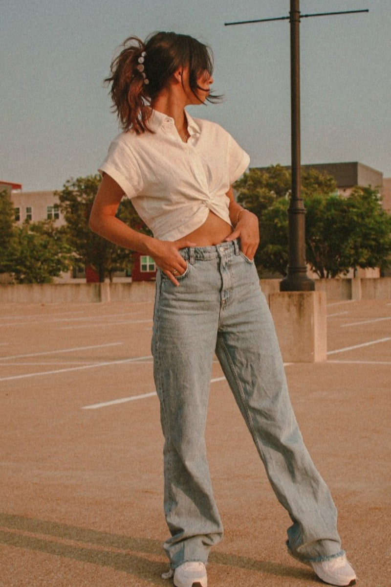 Twist Top Off White